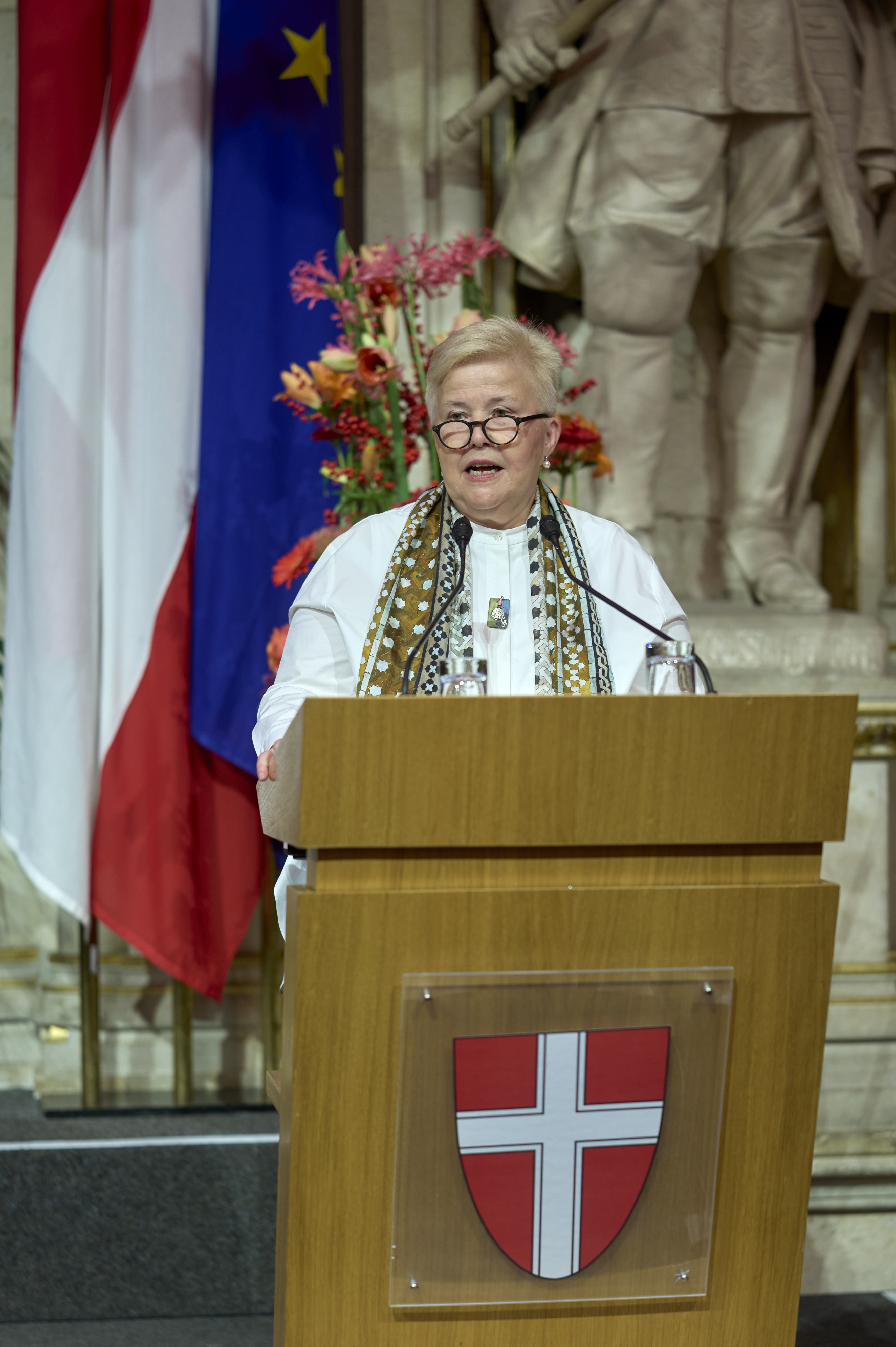 Ulrike Felts speech (c) Markus Wache